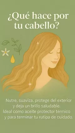 Aceite capilar Glow Up ✨ Silicona vegetal en internet