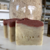 Jabón de nueces, canela, y cacao