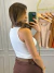 BLUSA CANELADA REGATA BASIC ZARA - Compre 3 porR$89,90 - loja online