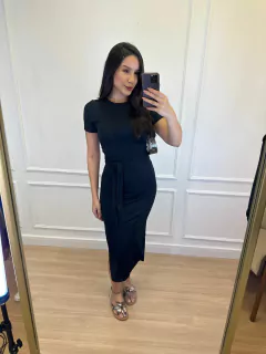 VESTIDO FENDA LATERAL IVANA