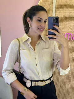 CAMISA BOTÃO LAYLA - comprar online