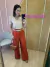 CALÇA COM CINTO ALICE - comprar online