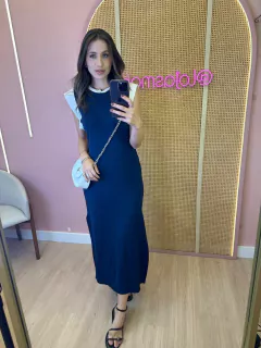 VESTIDO MID RECORTE FIONA - comprar online