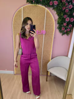 CONJUNTO CALÇA/BLUSA WANNA