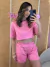 CONJUNTO SHORT/CROPPED LISTRA ALICE