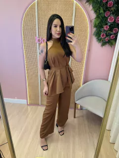 CONJUNTO CALÇA/BLUSA FAIXA MILENA