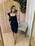 VESTIDO CANELADO COM MANGUINHA