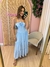 VESTIDO LONGO DETALHE FLOR LETICIA - loja online