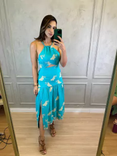 VESTIDO MID BORBOLETA CAMILA