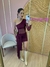 Vestido Tule Bordo