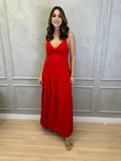 VESTIDO LONGO ALÇA LAURA