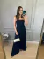 VESTIDO LONGO PLISSADO MELISSA
