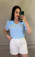 BLUSA DETALHE CORTE MIRELLA - loja online