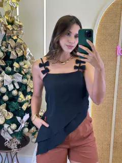 BLUSA DETALHE LAÇO ALÇA MARY