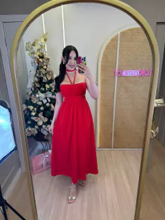 VESTIDO LONGO ALÇA SKARLET