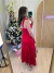 VESTIDO LONGO ALÇA AMARRAÇÃO HADASSAH - comprar online