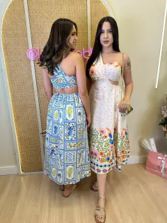 VESTIDO ESTAMPADO TRANSPASSADO CRIS