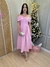 VESTIDO LONGO DETALHE LAÇO THALYA - loja online