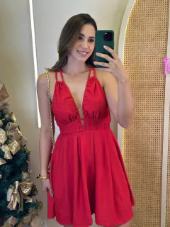 VESTIDO CURTO ALÇA MARCIA