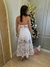 VESTIDO MID STRAPLESS RENDA REBEKA - comprar online