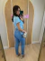 CALÇA JEANS BRILHO BRUNA na internet
