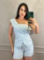 Imagem do CONJUNTO SHORT/CROPPED MANGA ÚNICA FLORY