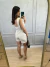 CONJUNTO SHORT/CROPPED MANGA ÚNICA FLORY na internet