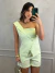 Imagem do CONJUNTO SHORT/CROPPED MANGA ÚNICA FLORY