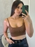 TOP BASIC ALÇA BIANCA - comprar online
