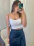 TOP ALÇA BRILHO JENIFER - comprar online