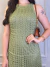 VESTIDO LONGO TRICOT RENDADO - lojas mabi