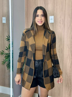 CARDIGÃ XADREZ VITORIA