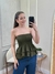 CROPPED BABADO STRAPLESS LUMA