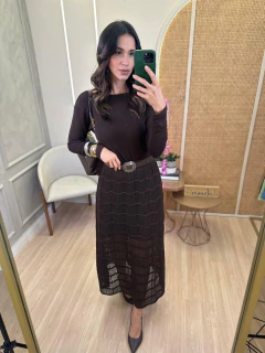 SAIA LONGA TRICOT EMMA - comprar online