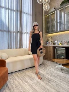 VESTIDO CURTO FAIXA LORIANE