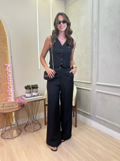 CONJUNTO CALÇA/COLETE REGATA BOTÃO RUBY - comprar online