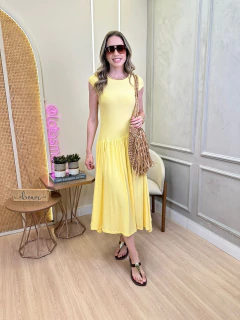 VESTIDO LONGO MALHA BIANCA