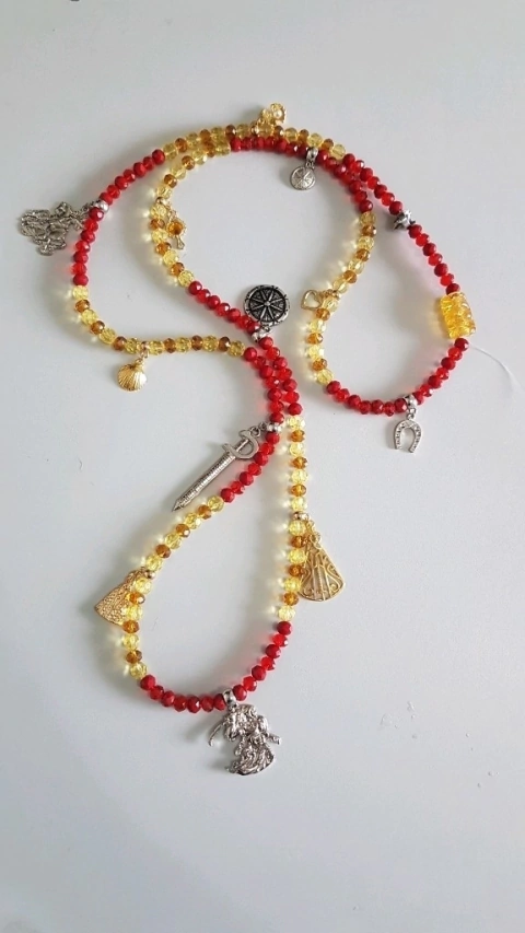 Guia Mista Oxum e Ogum RB025