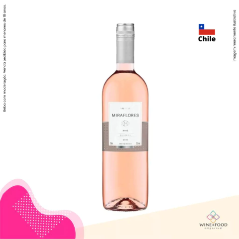 Amitié Vinho Rosé Miraflores Reserva Carménère 750ml - comprar online
