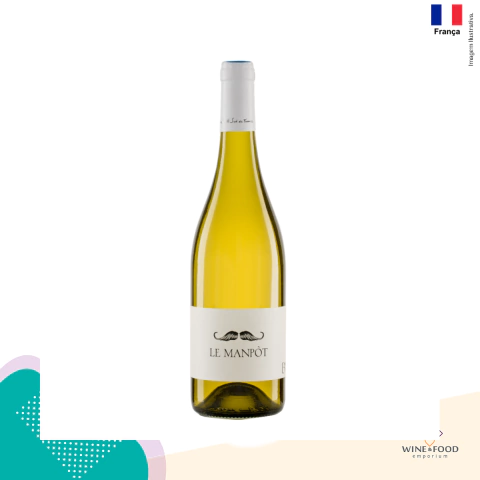 Domain Bassac Le Manpot Vinho Branco Chardonnay 750ml - comprar online