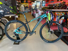 BICICLETA R.29 VENZO RAPTOR MONOPLATO DEORE 10V F.HIDR NEG/CEL