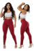 Calça Bengaline 3 Zíper Vermelha - PDB38.4 - loja online