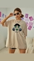 Imagem do Camiseta Oversized Feminina Docinho Fitnes cor branco - DT823