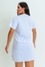 Vestido Camiseta Brooklyn Estampado em Algodão Branco - PDB79.2-2 - comprar online