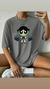 Camiseta Oversized Feminina Docinho Fitnes cor branco - DT823 - Papai Do Brás