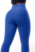 Calça Legging PolyPower 3 Zíper Azul - PDB18.11 - Papai Do Brás