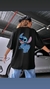 Camiseta Oversized Feminina STITCH frente costa - comprar online