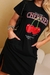 Vestido Midi Fenda Cherrie Preto - PDB70.5 na internet