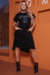 Vestido Midi Fenda Malibu Preto - PDB70