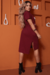 Vestido Midi Fenda Ads Vinho - PDB70.2-2 - comprar online